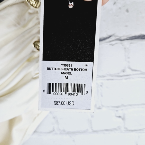 JUICY COUTURE | button sheath ruched bikini swim bathing suit bottoms - Picture 8 of 8